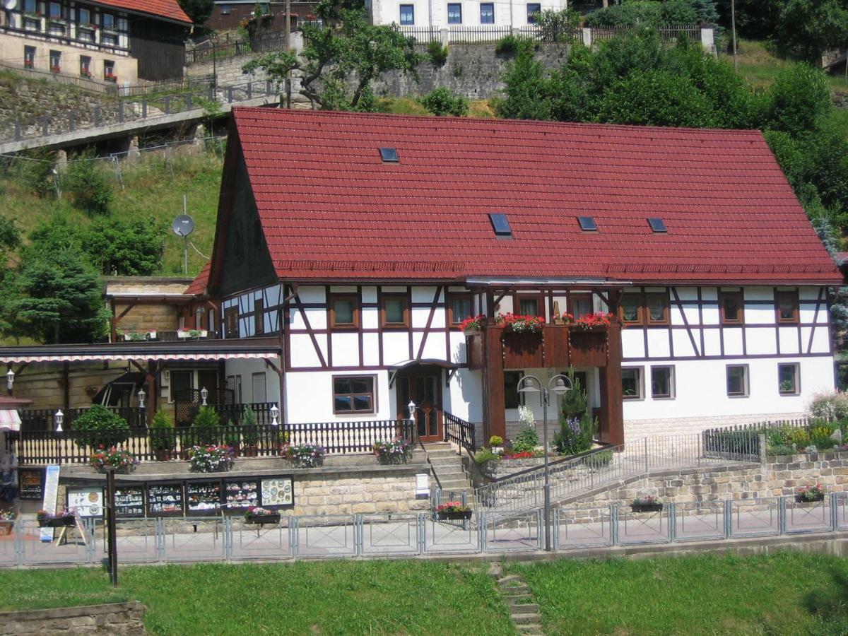 Ferienwohnung Am Grunbach Rathen Exterior photo